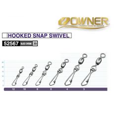 OWNER 52567 HOOKED SNAP SWIVEL