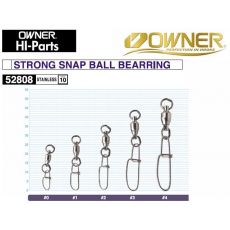 OWNER 52808 STRONG SNAP BALL BEARRING