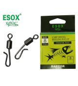 ESOX OBRATLÍK S KLIPOM / 10 ks