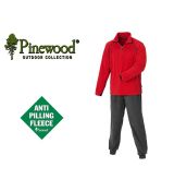 PINEWOOD MICROFLEECE SET RED