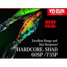 YO-ZURI HARDCORE SHAD 75SP