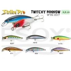 Strike Pro - Twitchy Minnow - 4,8 cm - 620T