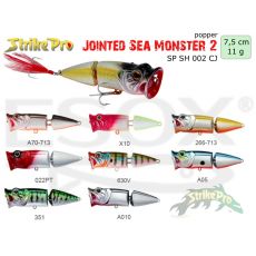 Strike Pro - Jointed Sea Monster 2 (Popper) - X10