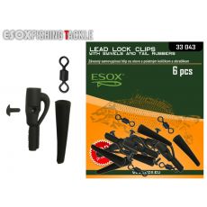 Esox Lead Lock Clips