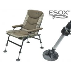 Kreslo Esox Steel Chair Travel 2018
