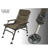 Kreslo Esox Steel Chair LUX 2018