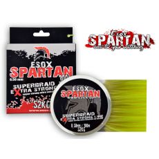 Spletaná šnúra Spartan Fluo-žltá 300m/0,50mm/52kg