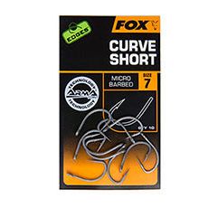 EDGES CURVE SHANK SHORT HOOKS x10