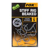 EDGES STIFF RIG BEAKED HOOKS x10