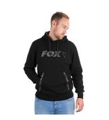 FOX MIKINA S KAPUCNOU BLACK/CAMO